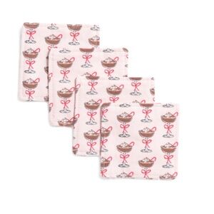 Valerie & Amelia Mocha Martini Coasters Set of 4